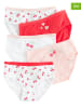 COOL CLUB 5-delige set: slips rood/lichtroze/wit