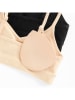 COOL CLUB 2-delige set:beugelloze beha's zwart/beige