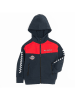 COOL CLUB Sweatjacke in Dunkelblau/ Rot
