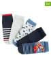 COOL CLUB 5-delige set: sokken donkerblauw/grijs/blauw