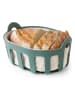 Ibili Brotkorb in Türkis/ Beige - (B)24 x (H)11 x (T)19 cm
