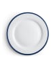Ibili 12-delig tafelservies "Provance" blauw/wit