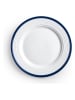 Ibili 12-delig tafelservies "Provance" blauw/wit
