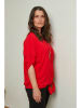 Curvy Lady Blouse rood
