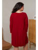 Curvy Lady Kleid in Rot