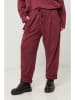 Curvy Lady Broek bordeaux
