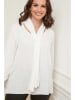 Curvy Lady Bluse in Weiß