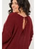 Curvy Lady Pullover in Bordeaux