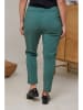 Curvy Lady Broek donkergroen