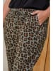 Curvy Lady Broek kaki/bruin