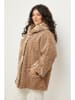 Curvy Lady Tussenmantel lichtbruin