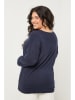 Curvy Lady Longsleeve in Dunkelblau