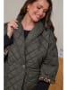 Curvy Lady Steppjacke in Khaki