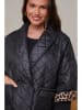 Curvy Lady Steppjacke in Schwarz
