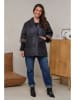 Curvy Lady Steppjacke in Schwarz