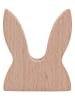 Eulenschnitt Kartenständer ''Hase'' in Beige - (B)3,8 x (H)4,6 x (T)1,5 cm