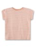 Sanetta Kidswear Koszulka w kolorze pomarańczowo-białym