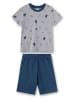 s.Oliver Pyjama grijs/donkerblauw