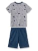 s.Oliver Pyjama grijs/donkerblauw