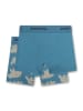 Sanetta 2er-Set: Boxershorts in Blau