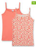 Sanetta Kidswear 2er-Set: Unterhemden in Orange