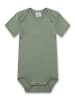 Sanetta 2-delige set: rompers groen/beige