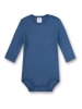 Sanetta 3-delige set: rompers donkerblauw/wit