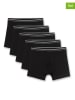 Sanetta 5er-Set: Boxershorts in Schwarz