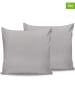 Elizabed 2-delige set: renforcé kussenhoezen lichtgrijs