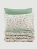 Colorful Cotton Komplet pościeli renforcé "Molly" w kolorze jasnozielonym ze wzorem