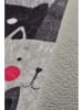 Colourful Cotton 2er-Set: Badvorleger "Meaow" in Grau