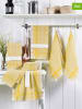 Colourful Cotton 10-delige set: theedoeken geel