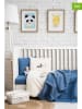Colourful Cotton 4-delige babybeddengoedset blauw