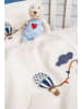 Colourful Cotton 4-delige babybeddengoedset blauw