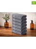 Colourful Cotton 6-delige set: gastendoeken antraciet