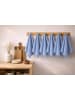 Colourful Cotton 6-delige set: gastendoeken blauw