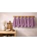 Colourful Cotton 6-delige set: gastendoeken paars