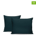 MIX&MATCH 2-delige set: renforcé kussenhoezen donkerblauw