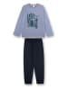 Sanetta Pyjama lichtblauw/donkerblauw