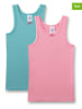 Sanetta 2er-Set: Hemdchen in Hellblau/ Rosa