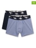 Sanetta 2er-Set: Boxershorts in Schwarz/ Hellblau
