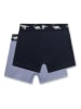 Sanetta 2er-Set: Boxershorts in Schwarz/ Hellblau