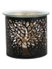 Woodbridge Kominek zapachowy "Tree of Life" w kolorze czarnym - wys. 10 x Ø 10,5 cm