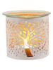 Woodbridge Duftlampe "Tree of Life" in Weiß - (H)10,5 x Ø 10,5 cm