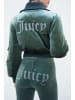 Juicy Couture Spodnie dresowe w kolorze zielonym