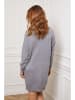 Joséfine Strickkleid "Abufera" in Grau