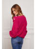 Joséfine Pullover "Burny" in Fuchsia