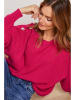 Joséfine Pullover "Burny" in Fuchsia
