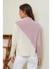 Joséfine Pullover "Csorna" in Rosa/ Creme