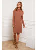 Joséfine Strickkleid "Doumbia" in Camel